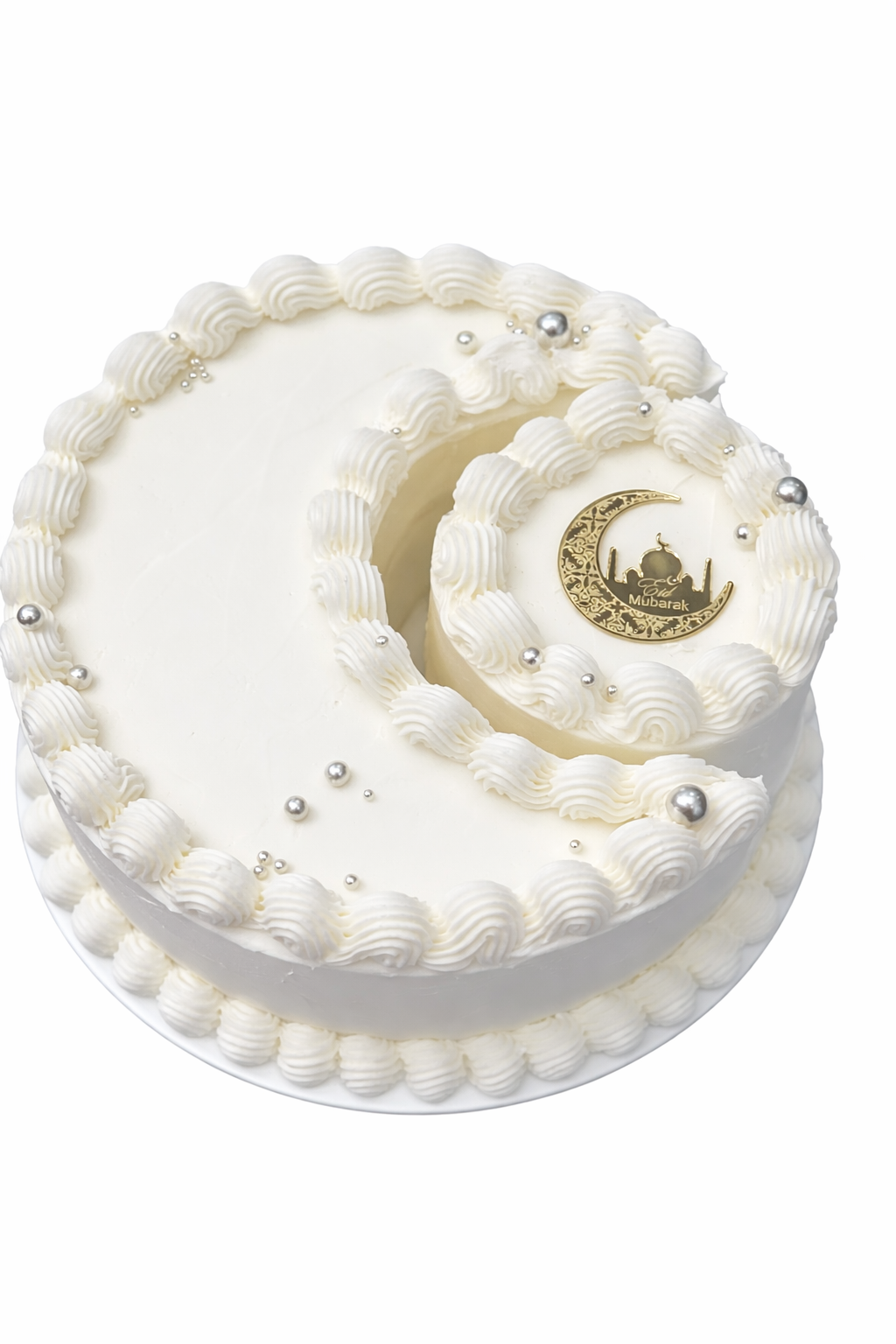 Eid Crescent Cake