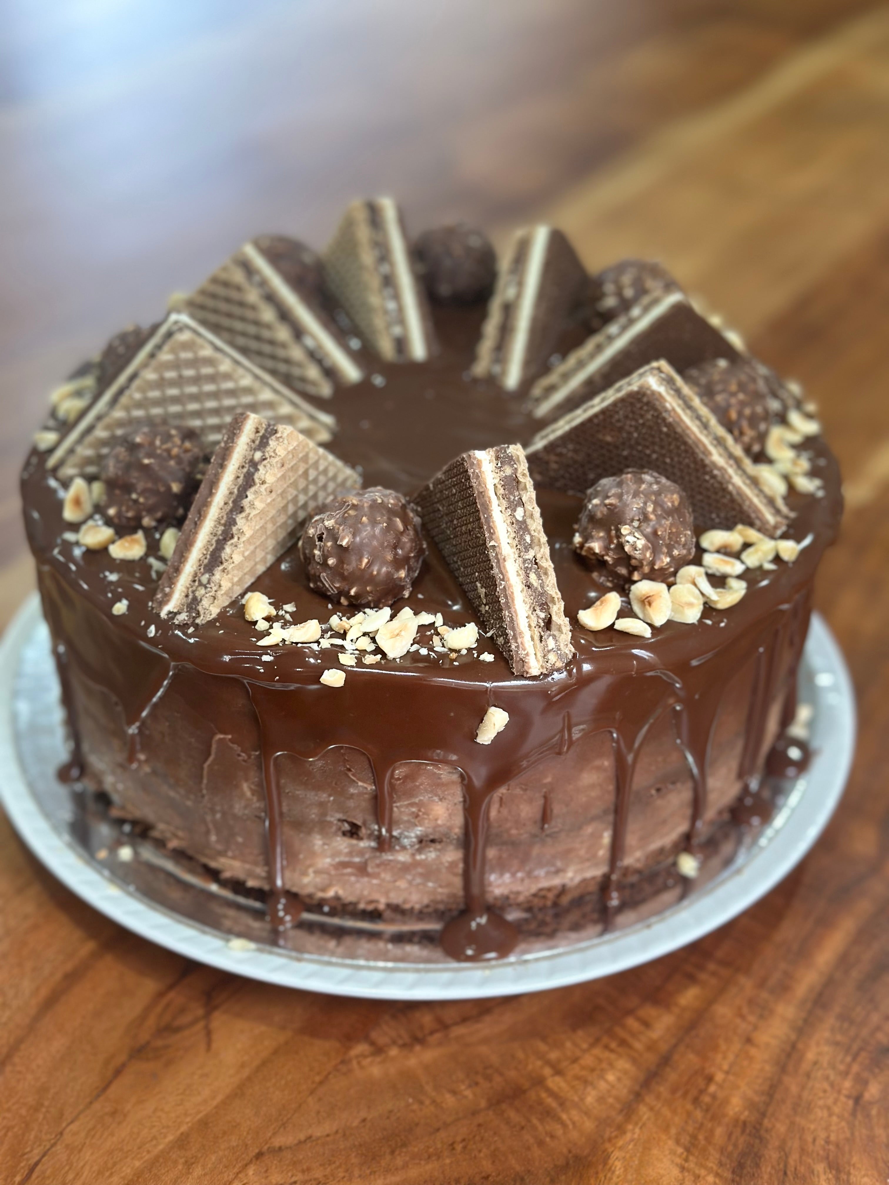 Ferrero Rocher Cake