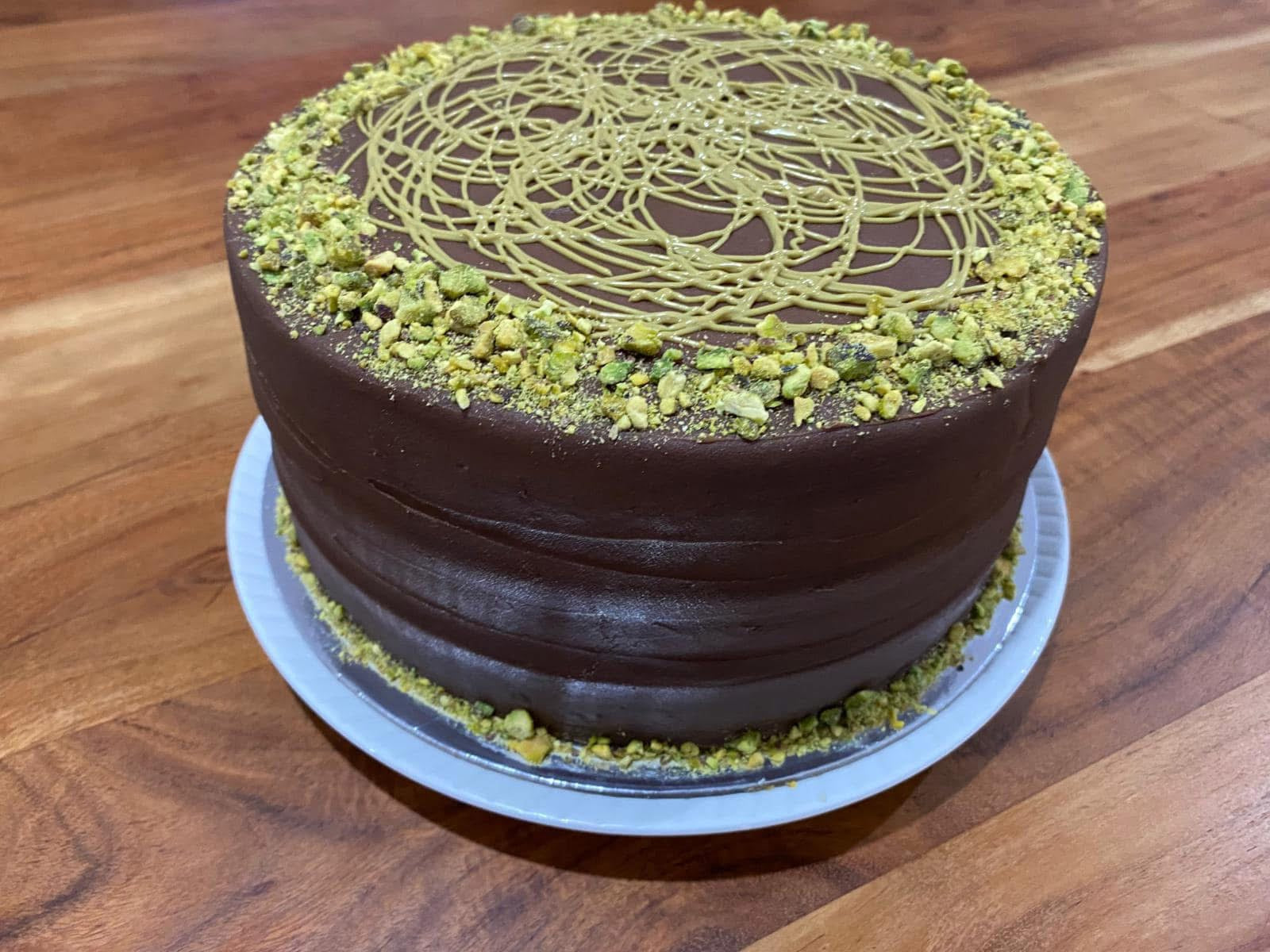 Dubai Chocolate Cake